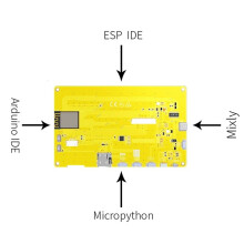 ESP32-S3 7-Inch 800X480 TN RGB LCD TFT HMI 8M PSRAM 16M Flash Display MCU WIFI Module (With Touch)