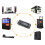 2X Zansong Uhf USB 3.5mm MicróFono Inalámbrico MicróFono de Mano Megáfono con Receptor 4