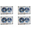 4X 55 Minute Blank Tape Disk Double-Sided Metal Small Open Disk Blank Cassette Tape Tape Disk, D 1