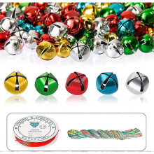 Party Decorations 300 Pcs Tiny Bells 10mm Metal Bells Jingle Bells Gift