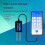 Isolated Soil Sensor Temperature Humidity Nitrogen Phosphorus Potassium PH Value Salt RS485 Detecto 4