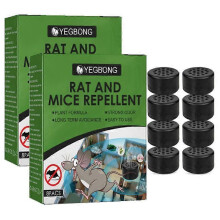 (16pcs) 1-3packs Mouse and Rat Control Non-Toxic Humane Rodenticide Pellets Home Pest Control