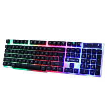 RYRA Keyboard Mechanical Wired Gaming Colorful Backlit Mechanical Medium Board Single