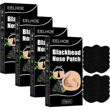 (4pcs) Blackhead Remove Mask Nasal Strips Shrink Cleansing Pore Nose Black Head Remove Stickers Skin Care Mask Patch