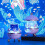 Rotating Cabin HD Projector Speaker Starry Sky Night Light Electronic Music Box Projection 2