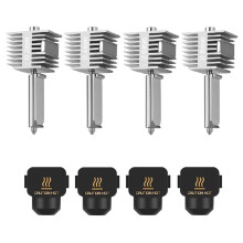 Quick-Swap Hotend 0.2mm+0.4mm+0.6mm+0.8mm Stainless Steel Nozzle Integrated Structure Hot End for A1/A1