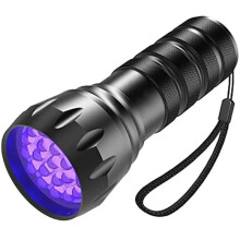 21-LED UV Flashlight, Ideal for Detecting Pet Urine Stains, Verifying Banknotes, and More,A Multifunctional Flashlight