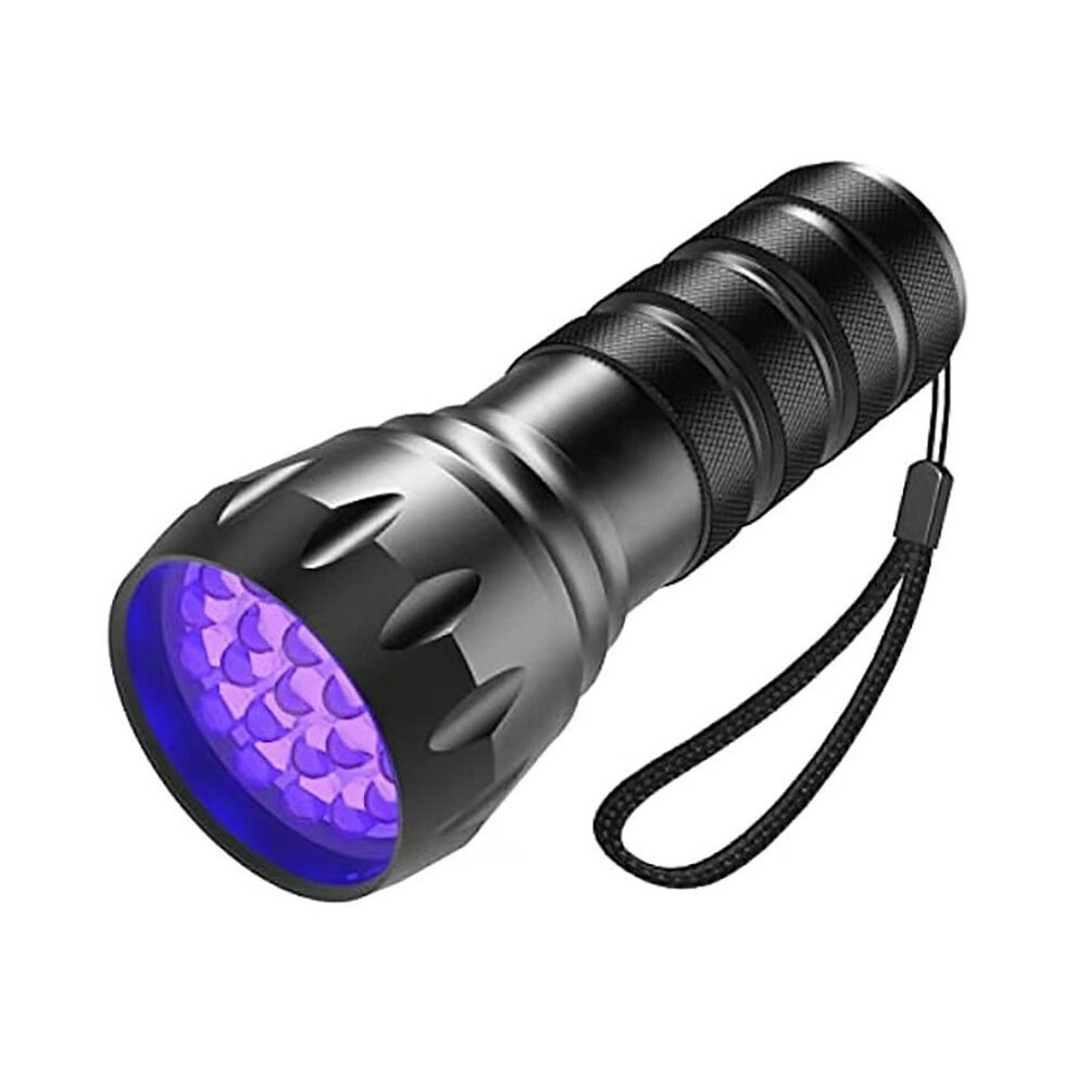 21-Led Uv Flashlight, Ideal For Detecting Pet Urine Stains, Verifying Banknotes, And More,A Multifunctional Flashlight 6033080797717