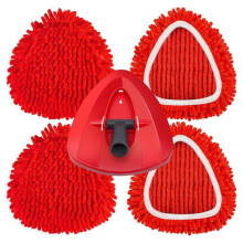 Chenille Mopkoppen Vervangingen voor , Mop Vervangkop voor Moppen, Chenille Duster voor Easywring 1
