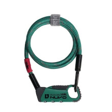 ULAC Bicycle Nuvo Lock ULAC K6D Bicycle Combo Lock Three Digit Password Combination Password Security Lock for Bicycle Green