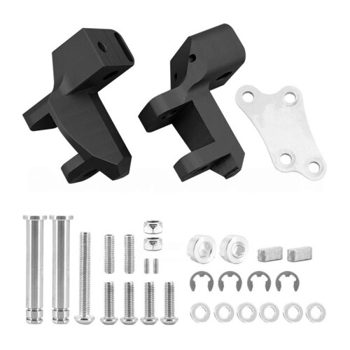 Front Footpeg Lowering Kit for  R1250RT/R1200RT Motorcycles - Ergonomic Footpeg Modification Accessory