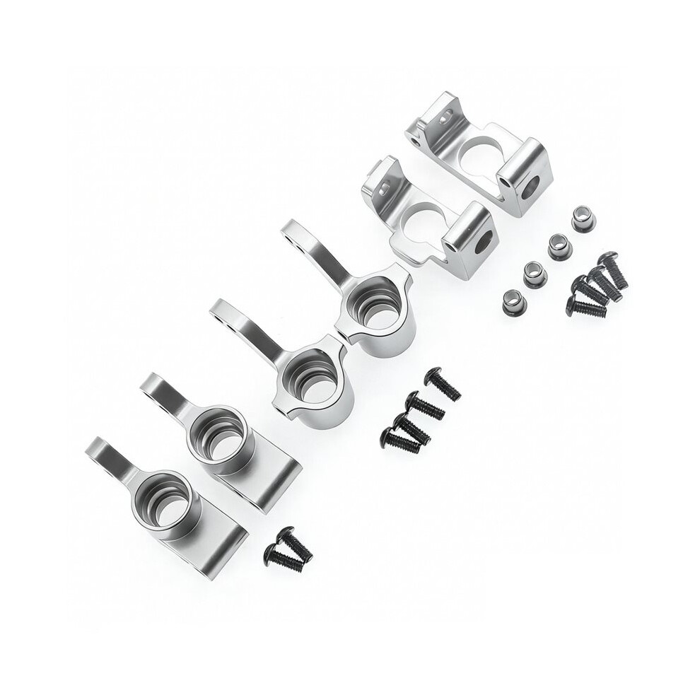 Metal Steering Cup Caster Block Hub Carrier Set For Hpi Ken Block Wr8 Flux 1/10 Scale Rc Car Upgrade Parts Parts A 6032352506194