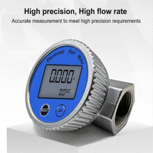 DN32mm Durchflussmesser Hochpräziser Elektronischer Turbine Durchflussmesser Methanol Digitaler Kraftstoffanzeiger Öl Turbine Durchflussmesser