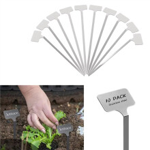 Trädgårdsstake Etiketter Väderbeständiga Rostfria Stål Trädgårdsmärken Växtmärken för Växter Grönsaker Plantor Blommor