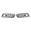 1set Front Bumper Grille(Left / Right) 8K0807681C 8K0807682C for  A4 B8 S4 2