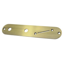 Electric Guitar Control Plate 32mm Control Plate Narrow Pots Hole Spacing Angled  Slot for TL Electric Guitar B