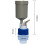 GL45 Safety Cover HPLC Mobile Phase Waste Liquid Device with Activated Carbon Filter 8
