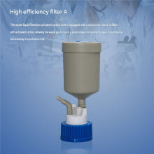 GL45 Safety Cover HPLC Mobile Phase Waste Liquid Device with Activated Carbon Filter