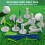 Tees for Mats Flexible Tees for Driving Range & Indoor Simulators with 6 Mixed Sizes 6