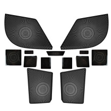Speaker Cover Grille Trim Kit Interior Speaker Protector Accessories Fit for   2024 2025 Black