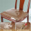 6 Pcs Plastic Chair Covers, Plastic  Covers for Dining Chairs,  Protectors, Waterproof, Clear Cushion Protector 5