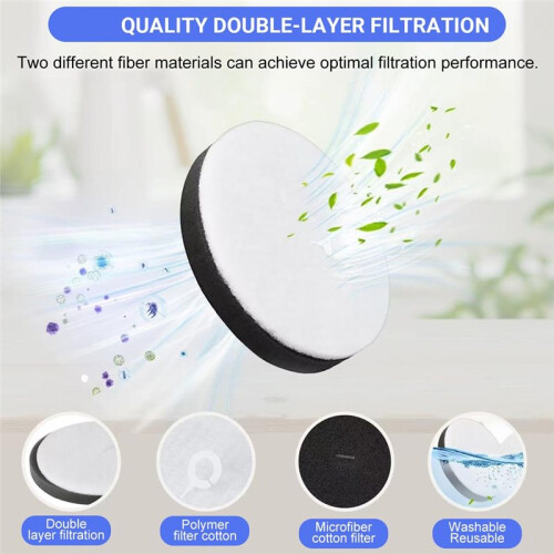 For  Deebot X11 OmniCyclone 17-Piece Replacement Kit: Main Brush, Roller Mops, Filters & More