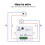 RF 433Mhz Wireless Self-Powered  Remote Control Push Button   Off Wall Light  Waterproof 5
