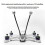 DP-M10Q GPS Module Built-in QMC5883L Compass GPS+BDS+GALILEO High-Precision Positioning for RC FPV Drone 6