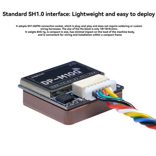 DP-M10Q GPS Module Built-in QMC5883L Compass GPS+BDS+GALILEO High-Precision Positioning for RC FPV Drone 1