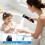 Draagbare Buitendouche, Handheld Elektrische Douche, USB Opladen, Ingebouwde Batterij, Compact en Draagbaar 7