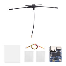 ELRS UR100 Dual Band Ultra-Long RX Expresslrs 868Mnz 900Mhz 2.4Ghz Freq for RC FPV Traversing Drones 80MM