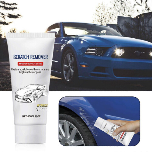 (2pcs) Car Remover Kits Scratch Repair Paint Body Compound Paste Touch Up Clear Remover 1