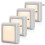 Night Light Socket with Twilight Sensor 4pcs Directional Light Warm White 1