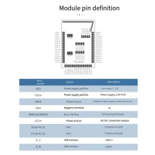 Nordic NRF5340 Hochleistungs- 5.3-Modul mit Adapterplatine Low-Power-Dual-Core--Modul MS45SF1