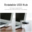 RYRA USB Hub 2.0 Adapter Rotate High Speed Disk Reader USB Splitter 3Port Multi USB 4