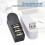 RYRA USB Hub 2.0 Adapter Rotate High Speed Disk Reader USB Splitter 3Port Multi USB 5