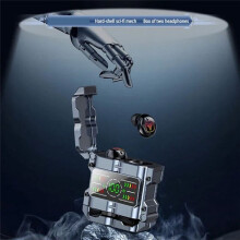 M60 Mecha TWS Drahtlose -KopfhöRer Touch-Noise-Cancelling-OhrhöRer HD-Stereo-Sport-Wasserdichte Gaming-KopfhöRerA