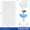 200 Pcs Commode Absorbent Pads for Bedside Toilet Chair Bucket, Commode Liners Pads, Disposable Bedside Commode Pads 3
