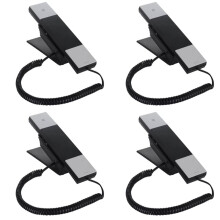 4X European American Style Luxury Office Hotel Room Landline Fixed Telephone Wall-Mounted Bedside Wall Telephone