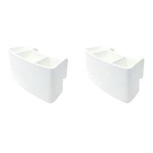 2X Universal Pottery Tool Holder - Adjustable Organizer with 3 Slot Design for Ceramics & Wheel Throwing