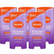 (5pcs) Women's Full Body Deodorant Stick Aluminum-Free Deodorant Stick 72 Hour