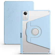 For Xiaomi Redmi Pad SE Case Leather Rotating Stand Tablet Cover Auto Sleep/Wake - Sky Blue