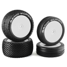 82&87mm 1/10 2WD RC Off-Road Buggy Car Tire Wheel for XRAY XB2 Serpent SRX2 SRX4 Traxxas Bandit Tek