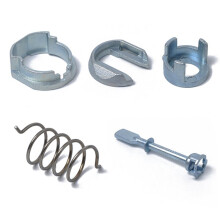 6X Kit de Réparation de Cylindre de Serrure de Porte de Voiture Avant Gauche ou Droite pour- 6N1 6N2 1997-2002 CADDY 1995-2003 6K4 837 223A