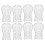 24Pcs Gutter Downspout Guard,Down Pipe Filter Mesh,Gutter Downpipe Leaf Screen Covers,Keeps Gutter Downpipes Clear 2