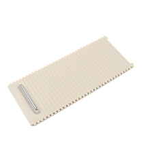Car Center Console Water Cup Holder Curtain for Superb 2013-2015 Cup Holder Slide Roller Blind Beige