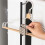Magnetic Clothes Rack,Storage Rack,Side Space Saving,Wall Mounted Towel Rack for Increased Storage Space 45cm 5