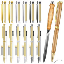 Kit Ouvre-Lettres et Stylos pour Tournage sur Bois, Découpeuse D'Enveloppes de 7 mm, Ouvre-Lettres, Couteaux de Tournage.