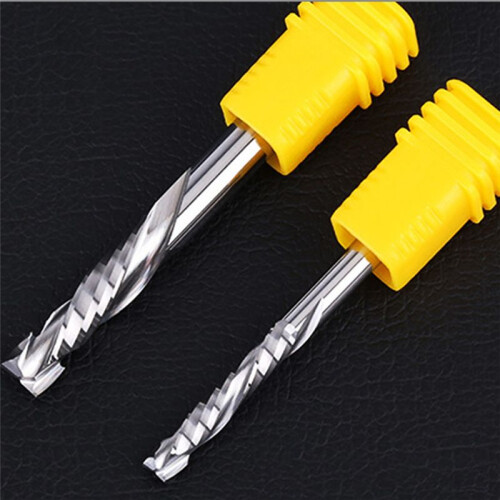 2 Flutes Compression End Mill Solid Carbide Cutter for Melamine Double Veneer Board & Hard Wood 1