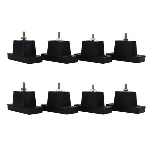 8pcs Outdoor Air Conditioning Bracket Shock Proof Foot Cushion